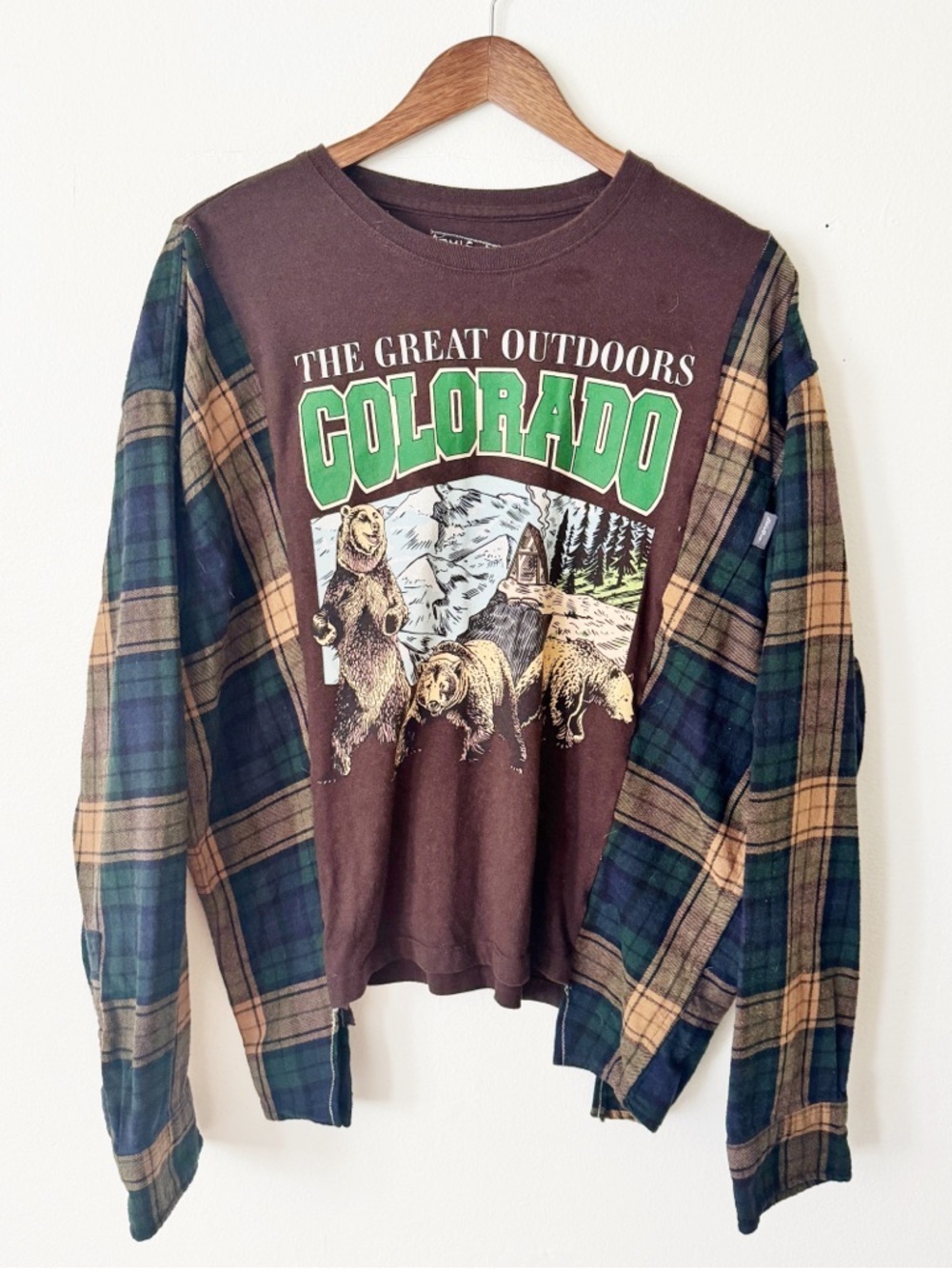Colorado Graphic Long-Sleeve Tee reworked M/L
